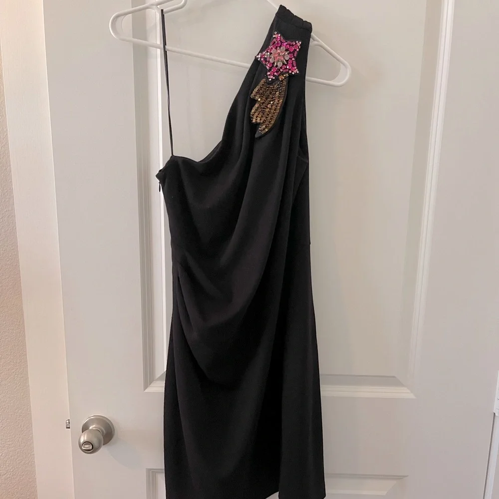 Matthew Williamson for Impulse at Macys one shoulder party dress, size S - Picture 1 of 4